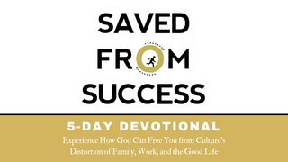 Saved From Success 5-Day Devotional Matthew 10:24-42 King James Version