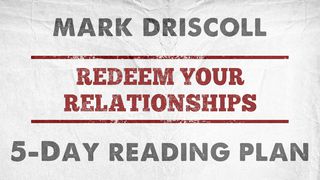 Spirit-Filled Jesus: Redeem Your Relationships John 14:23-27 The Message