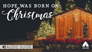 Hope Was Born On Christmas Luke 2:13-20 The Message