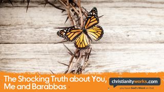 The Shocking Truth About You, Me and Barabbas: A Daily Devotional Matthew 20:28 Amplified Bible