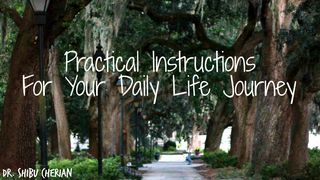 Practical Instructions For Your Daily Life Journey James 3:13-18 The Message