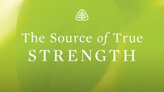 The Source Of True Strength Judges 16:1-22 New Century Version