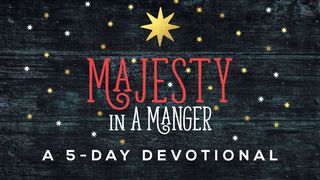 Majesty In A Manger Romans 5:6-11 New Century Version