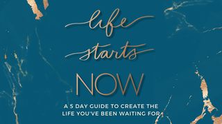 Life Starts Now  Matthew 25:31-46 The Message