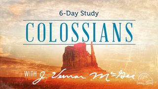 Thru the Bible—Colossians KOLOSSENSE 2:8 Afrikaans 1983