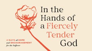 In the Hands of a Fiercely Tender God - 4 Days of Hope and Encouragement for the Sufferer Lamentations 3:24 New Living Translation
