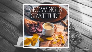 Growing in Gratitude Luke 17:11-19 New Century Version