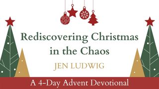 Advent: Rediscovering Christmas in the Chaos LUKAS 10:41-42 Afrikaans 1983