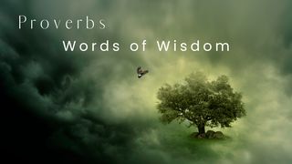 Proverbs - Words of Wisdom Proverbs 2:9-22 New International Version