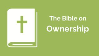 Financial Discipleship - the Bible on Ownership 1 Chronicles 29:6-18 English Standard Version 2016