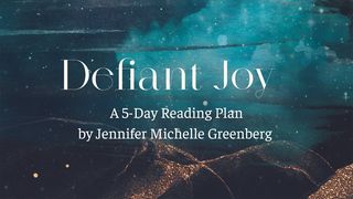 Defiant Joy John 11:1-16 New Century Version