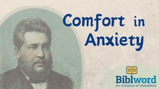Comfort in Anxiety Jeremiah 1:1 New International Version