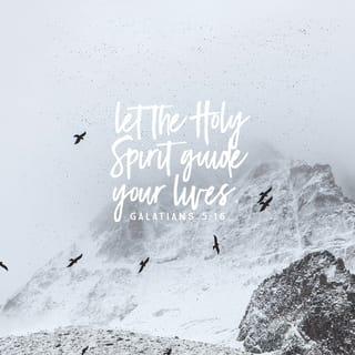 Galatians 5:16-18 - Let me emphasize this: As you yield to the dynamic life and power of the Holy Spirit, you will abandon the cravings of your self-life. When your self-life craves the things that offend the Holy Spirit you hinder him from living free within you! And the Holy Spirit’s intense cravings hinder your self-life from dominating you! So then, the two incompatible and conflicting forces within you are your self-life of the flesh and the new creation life of the Spirit.
But when you yield to the life of the Spirit, you will no longer be living under the law, but soaring above it!