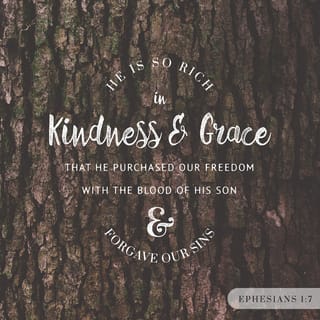 Ephesians 1:7 NCV