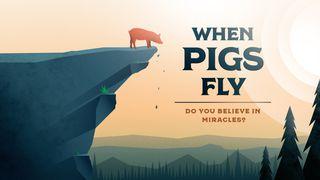 When Pigs Fly Acts of the Apostles 4:8-13 New Living Translation