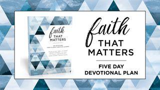 Faith That Matters 2 Corintios 1:3-4 Nueva Traducción Viviente