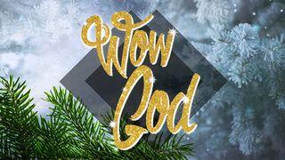 Wow, God! (An Advent Journey) Isaiah 25:1-10 New Living Translation