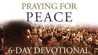 Praying For Peace John 21:9 New Living Translation