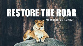 Restore The Roar Matthew 14:22-36 New Living Translation