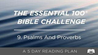 The Essential 100® Bible Challenge–9–Psalms And Proverbs Proverbios 16:9 Nueva Traducción Viviente
