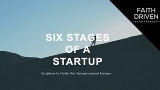 Scripture for Six Stages of a Start Up Philippians 4:10-13 New Living Translation