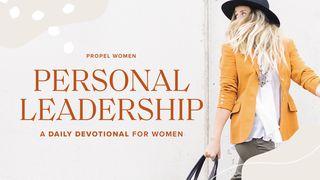 Personal Leadership with Christine Caine and Propel Women Genesis 2:1-26 New Living Translation