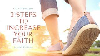 3 Steps To Increase Your Faith Romanos 12:3-11 Nueva Traducción Viviente