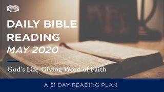 Daily Bible Reading – May 2020 God’s Life-Giving Word of Faith 2 Corintios 8:1-15 Nueva Traducción Viviente