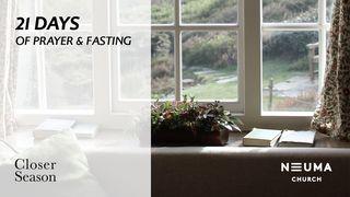 Closer Season: 21 Days of Prayer and Fasting Isaiah 58:1-14 New Living Translation