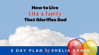 How To Live Like a Family That Glorifies God 1 PETRUS 2:23 Afrikaans 1983