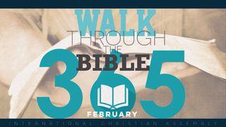 Walk Through The Bible 365 - February Salmos 31:24 Nueva Traducción Viviente