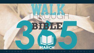 Walk Through The Bible 365 - March Psalms 55:16-23 New Living Translation
