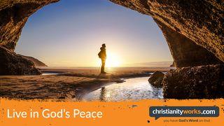 Live in God’s Peace I Peter 3:8-12 New King James Version