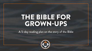 The Bible for Grown-Ups Luke 1:1-25 New King James Version