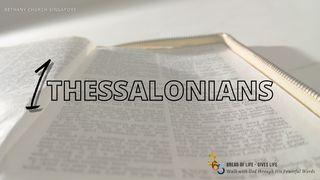 Book of 1 Thessalonians 1 TESSALONISENSE 5:17 Afrikaans 1983