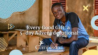Every Good Gift: A 5-Day Advent Devotional Santiago 3:13-18 Nueva Traducción Viviente