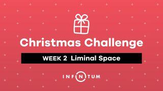 Week 2 Christmas Challenge, Liminal Space Luke 1:19-25 New Living Translation