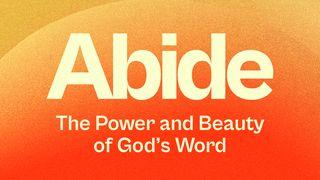 Abide: Every Nation Prayer & Fasting Deuteronomy 8:1-18 New Living Translation