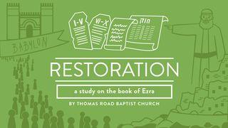 Restoration: A Study in Ezra ESRA 3:2-8 Afrikaans 1983