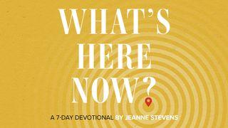 What's Here Now? Psalms 31:9 New International Version