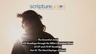 The Essential Jesus (Part 15): The Hard Sayings of Jesus Juan 6:45-71 Nueva Traducción Viviente