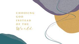 Choosing God Instead of the World - Learning From the Lives of Jacob and Joseph Genesis 28:10-15 New Living Translation