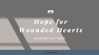 Hope for Wounded Hearts: Readings From Isaiah Isaiah 40:25-31 New Living Translation