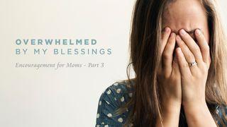 Overwhelmed by My Blessings: Encouragement for Moms (Part 3) Proverbs 26:27 New Living Translation
