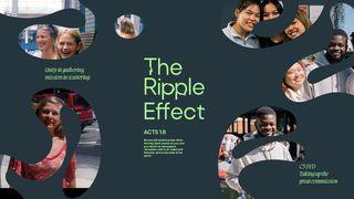 The Ripple Effect Acts of the Apostles 2:1-13 New Living Translation
