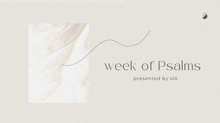 Week of Psalms Psalms 37:1-40 New Living Translation