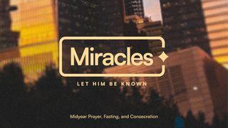 Miracles | Midyear Prayer, Fasting, and Consecration (English) Acts of the Apostles 1:1-11 New Living Translation