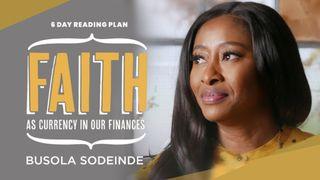 Faith as Currency in Our Finances Genesis 37:1-36 New Living Translation