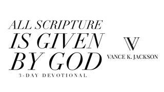 All Scripture Is Given by God 2 Timoteo 3:16-17 Nueva Traducción Viviente