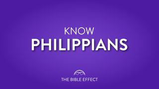 KNOW Philippians Philippians 1:6 New Living Translation